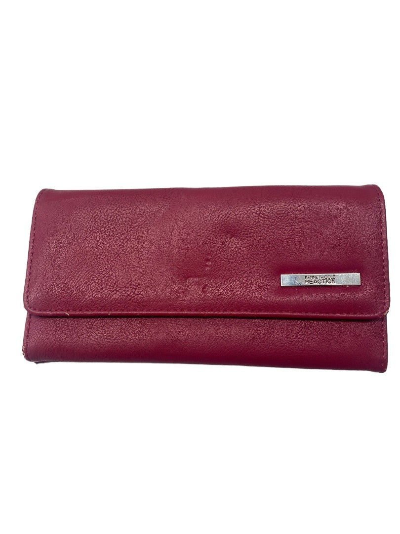 Red Kenneth Cole Reaction Wallet