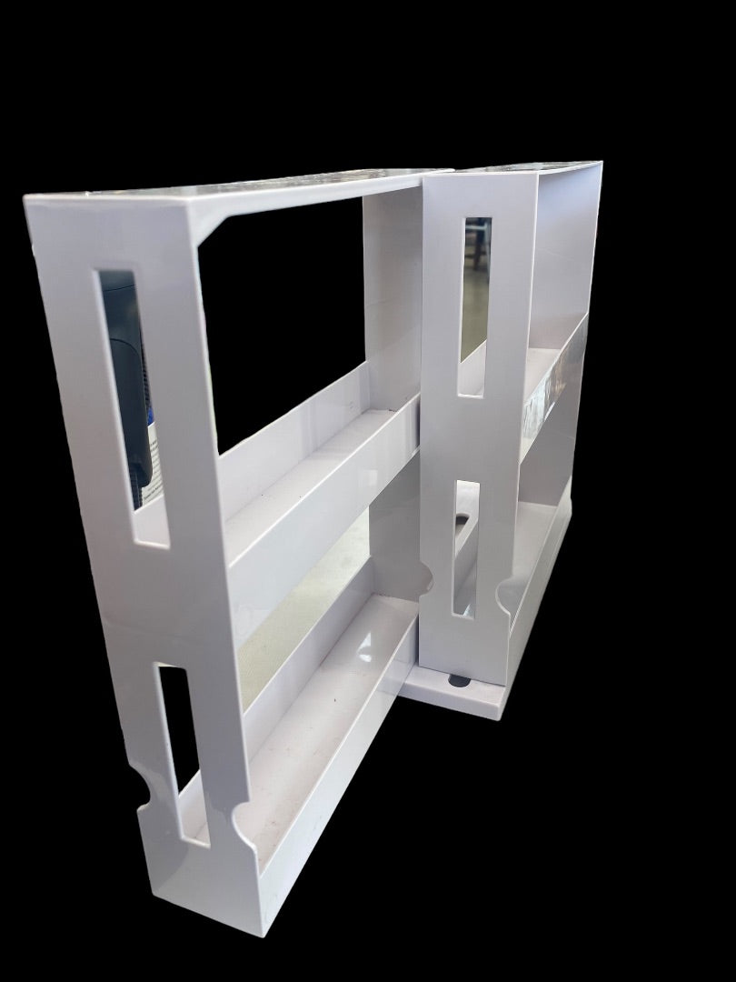 Plastic Sliding Spice Rack Set of 2