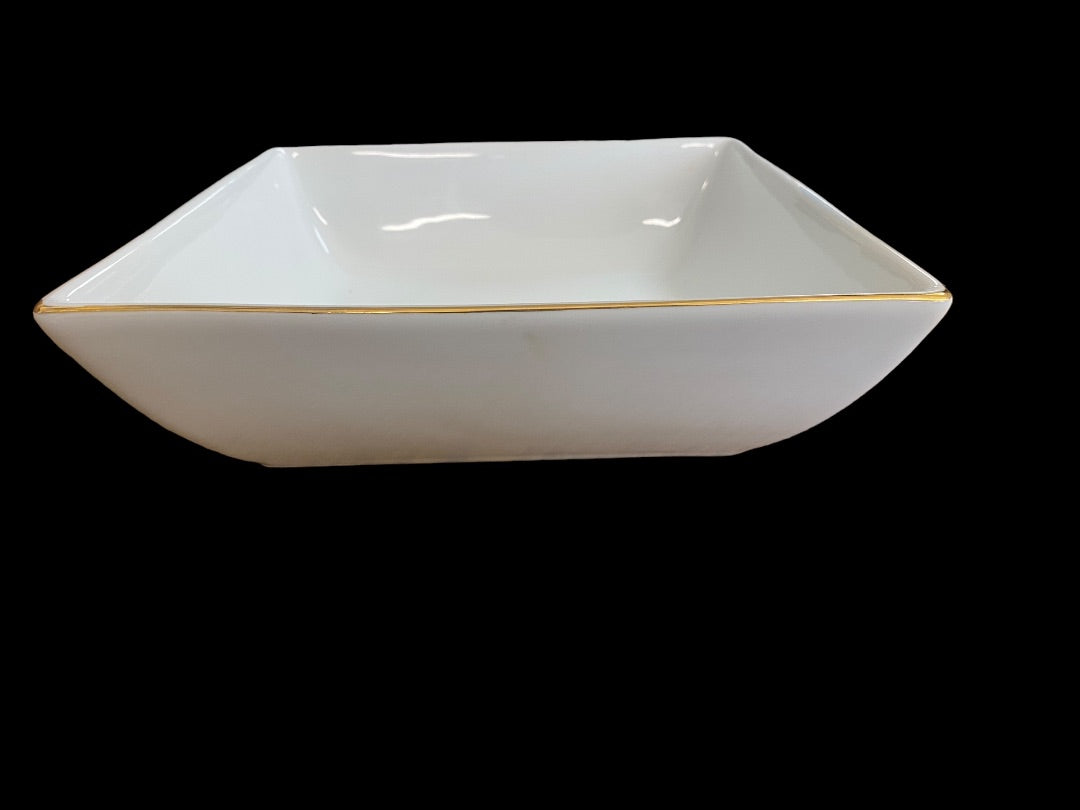 White Gold Charter Club Serving Bowl