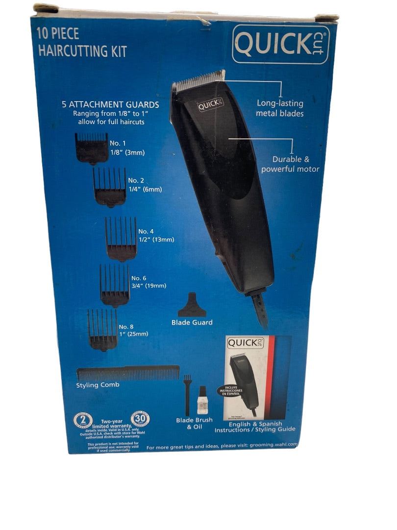 Quick Cut Haircutting Kit 9 Pieces