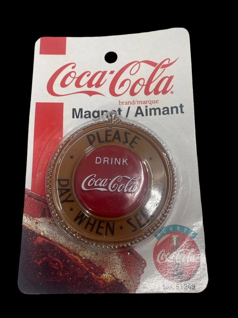 VINTAGE Coca-Cola Magnet "Please Pay When Served" # 51249