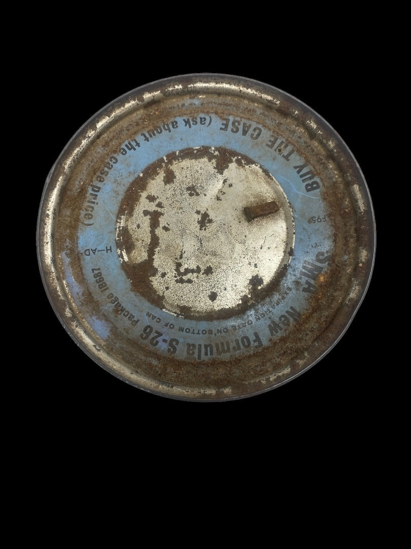 VINTAGE 1964 SMA New Formula S-26 Baby Formula Tin Empty