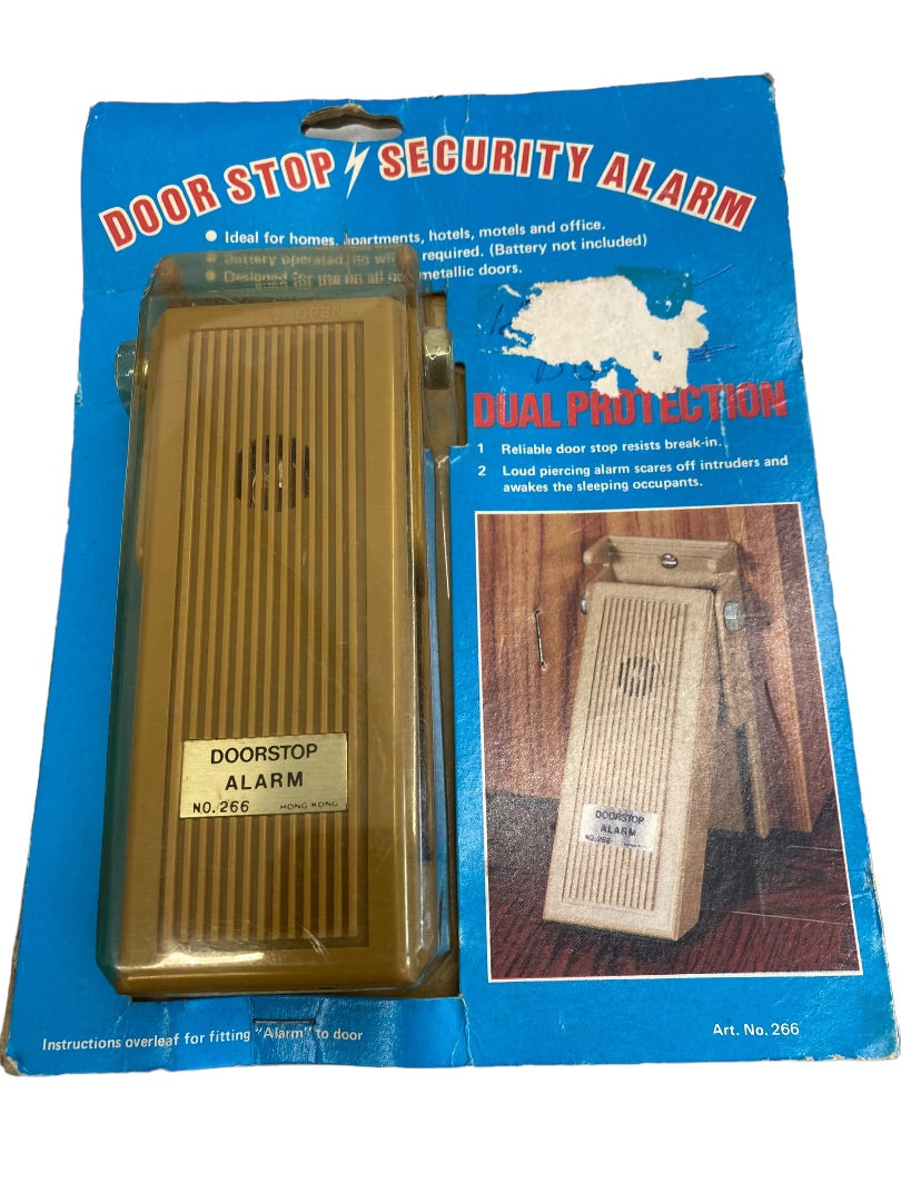 Door Stop Security Alarm Dual Protection