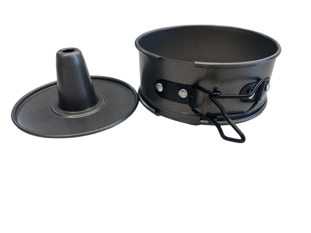 Mini Spring Form Cake Baking Pans Gray Nice Set 2