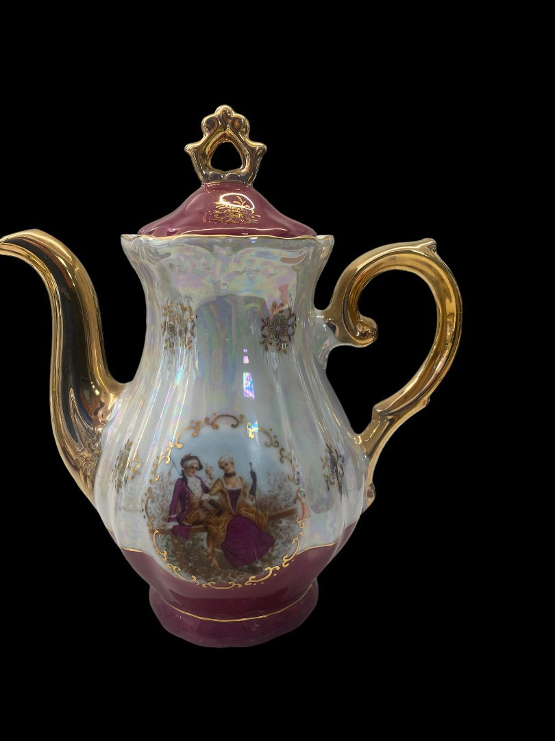 Empress By Haruta Japan Tea Set Gold Trim 15 Pieces