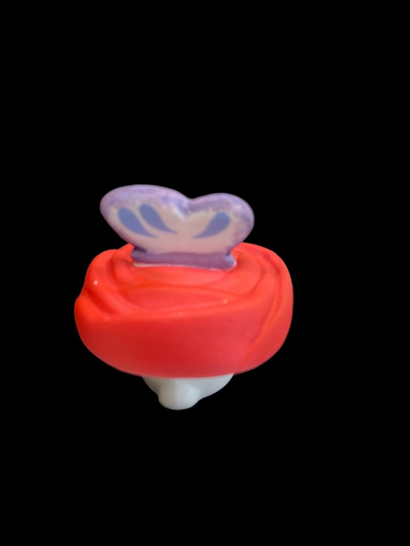 VINTAGE Avon Miniature Teapot Figurine "Rose" Collection