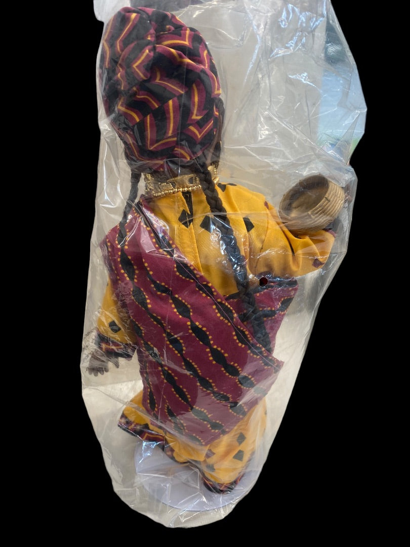 VINTAGE Avon African Style Collection Princess Porcelain Collectible Doll