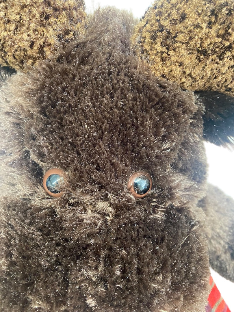 Brown Moose Stuffed Animal Cabin Decor