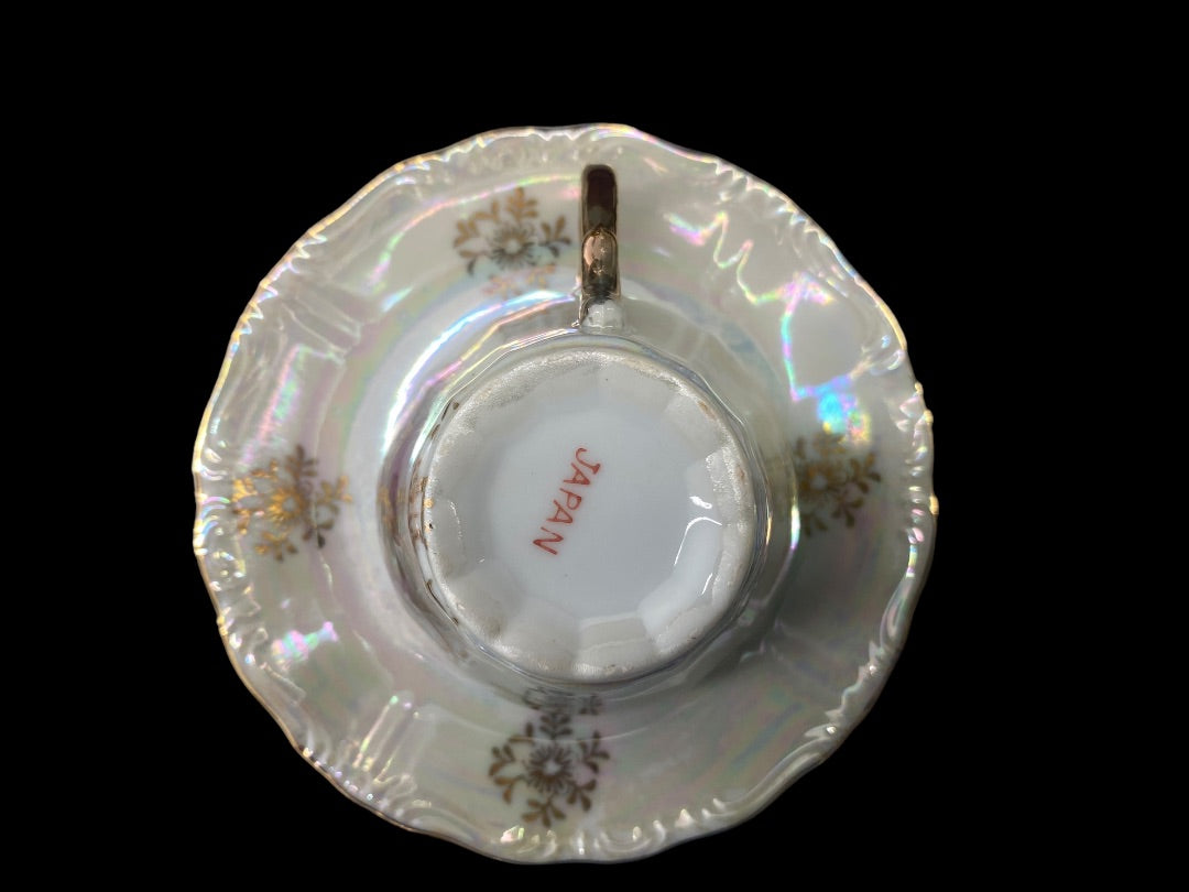 Empress By Haruta Japan Tea Set Gold Trim 15 Pieces