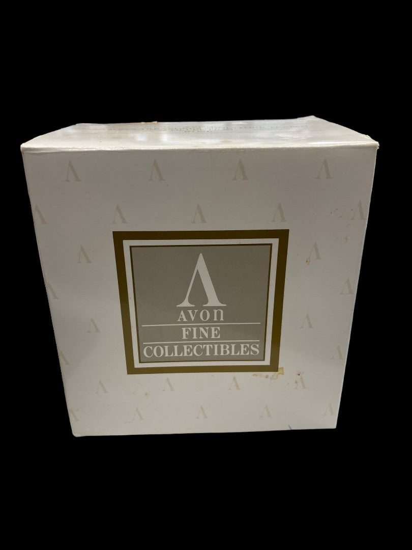 VINTAGE Avon Miniature Teapot Figurine "Rose" Collection