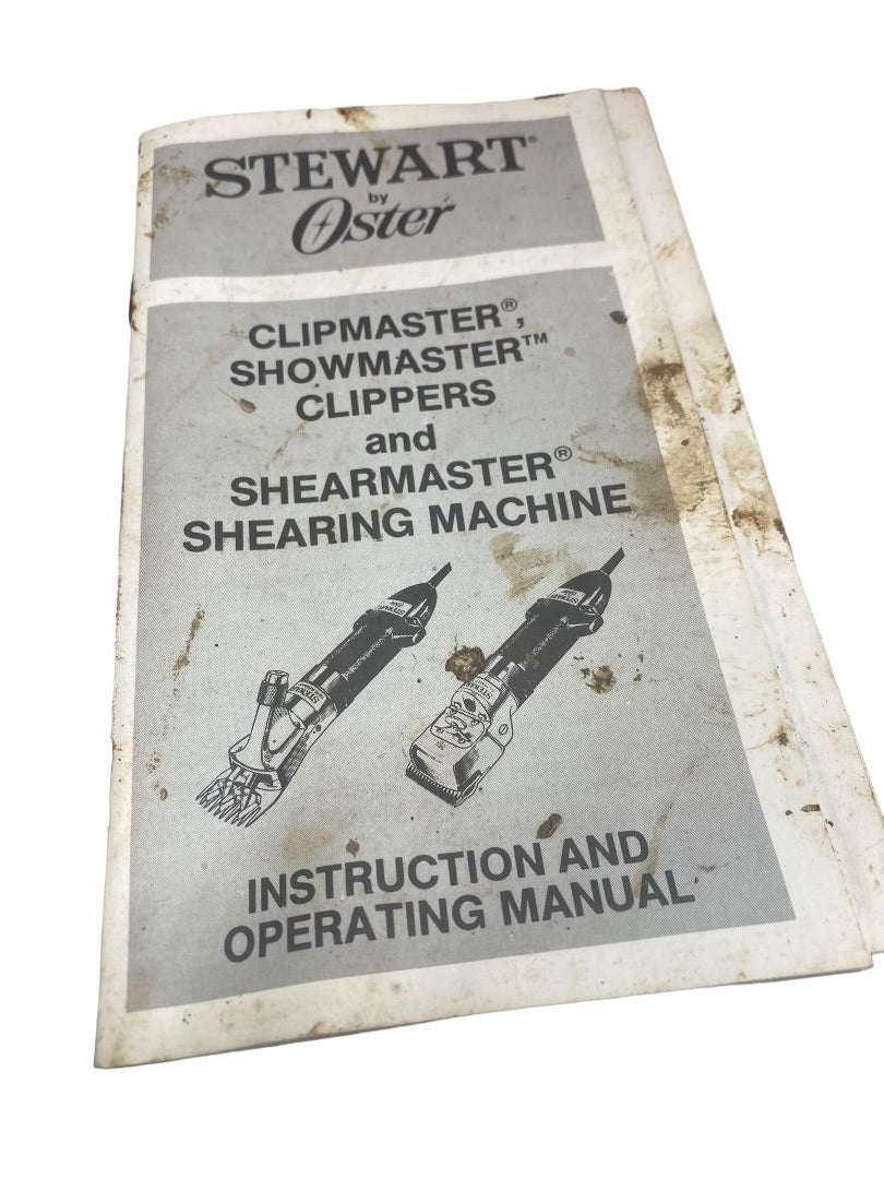 Stewart Oster Clipmaster Livestock Shearing Model 510A
