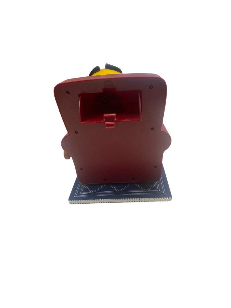 VINTAGE 1999 M&M Collectable Candy Dispenser Couch Potato Mr. Yellow