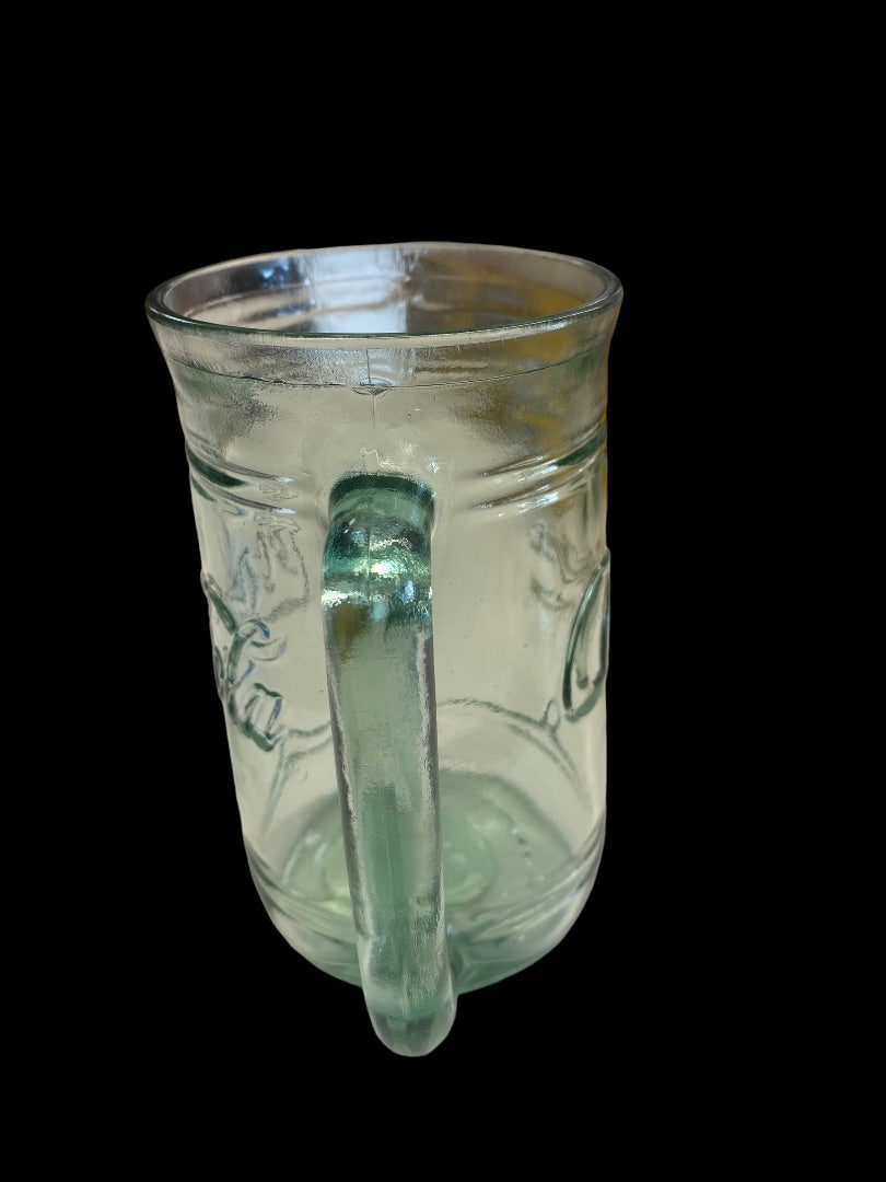 VINTAGE Coca-Cola Green Tink Stein Mug with Handle