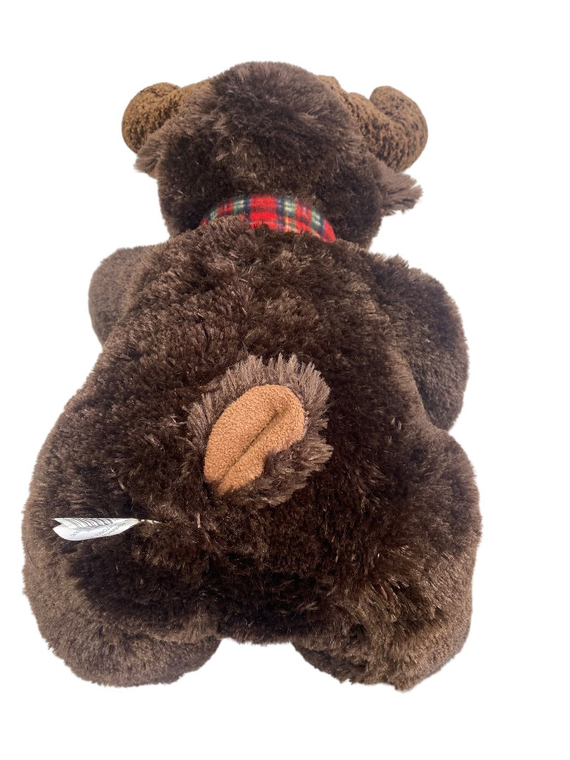 Brown Moose Stuffed Animal Cabin Decor