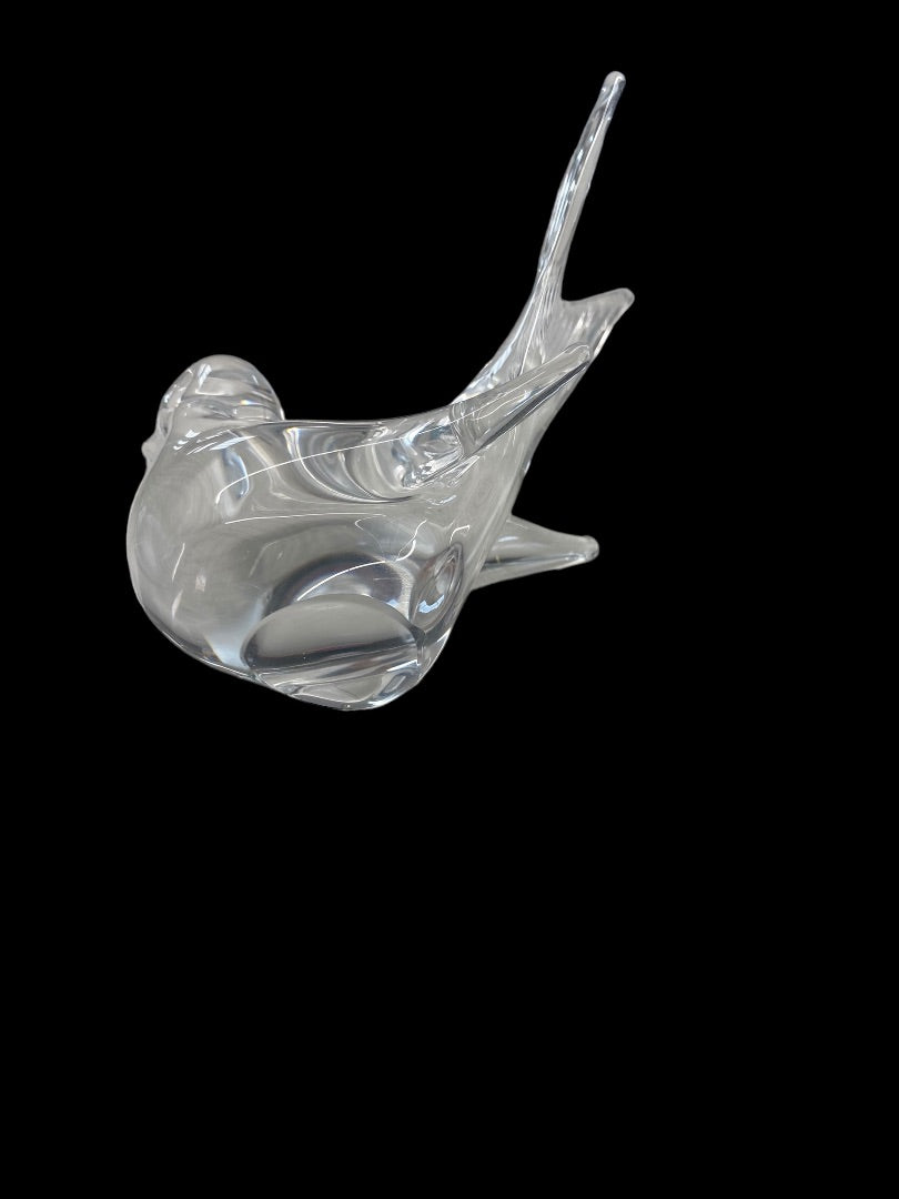 Clear Glass Sparrow Bird