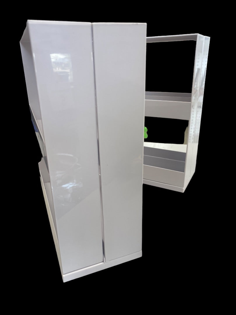 Plastic Sliding Spice Rack Set of 2