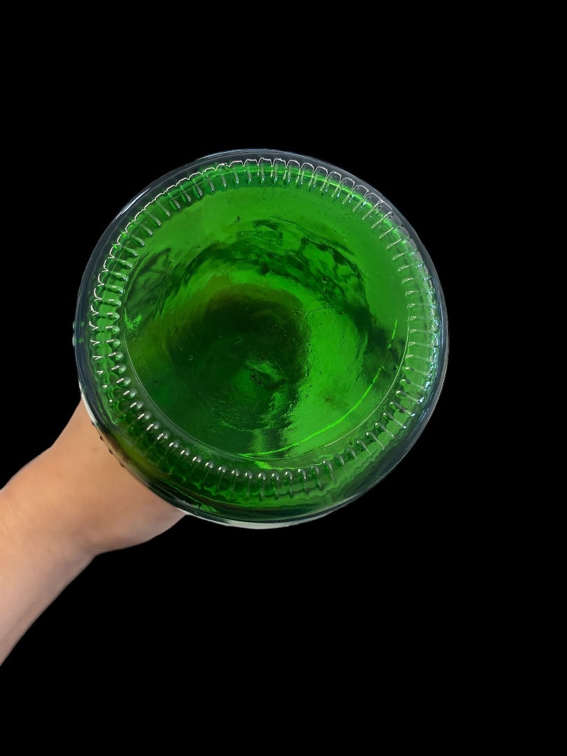 Vintage GROLSCH Green Empty Beer Bottle Flip Top