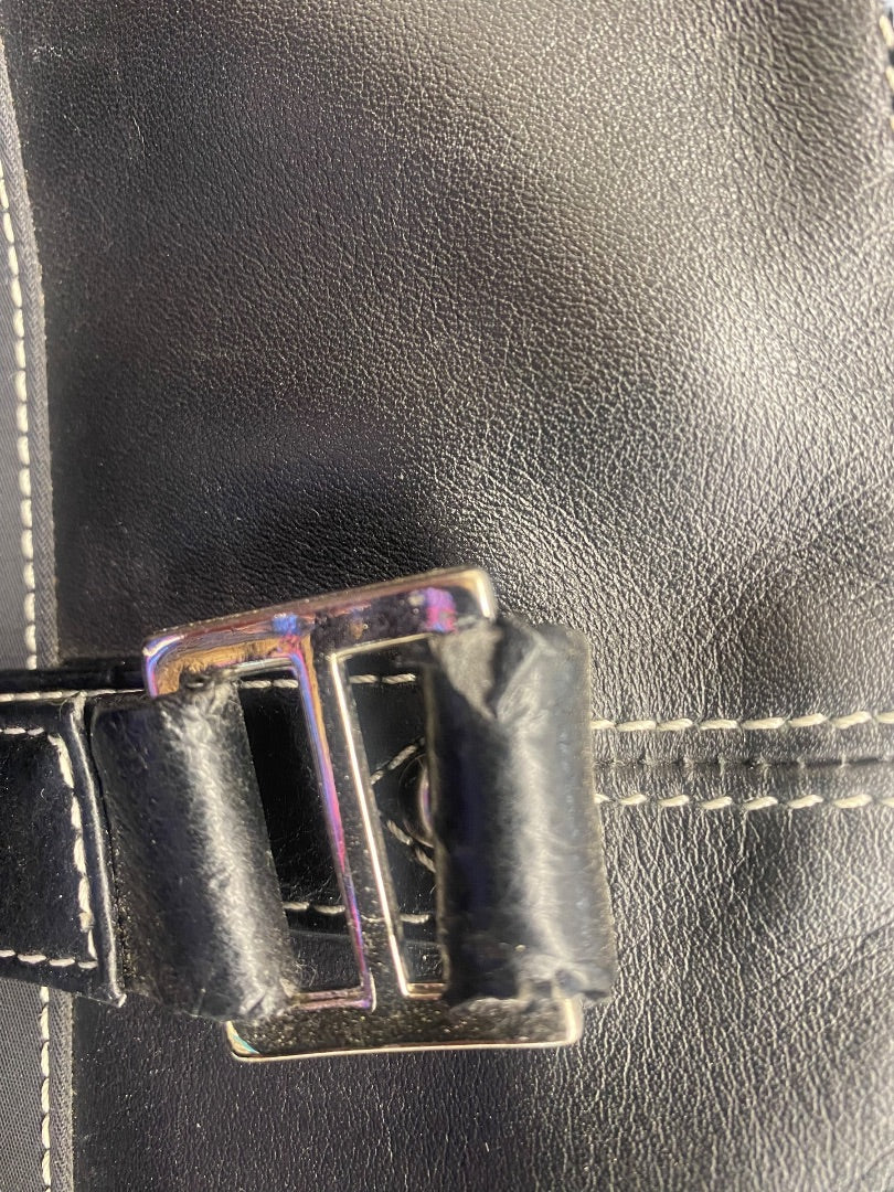 Mobile Edge Computer Laptop Bag Black Canvas/Leather