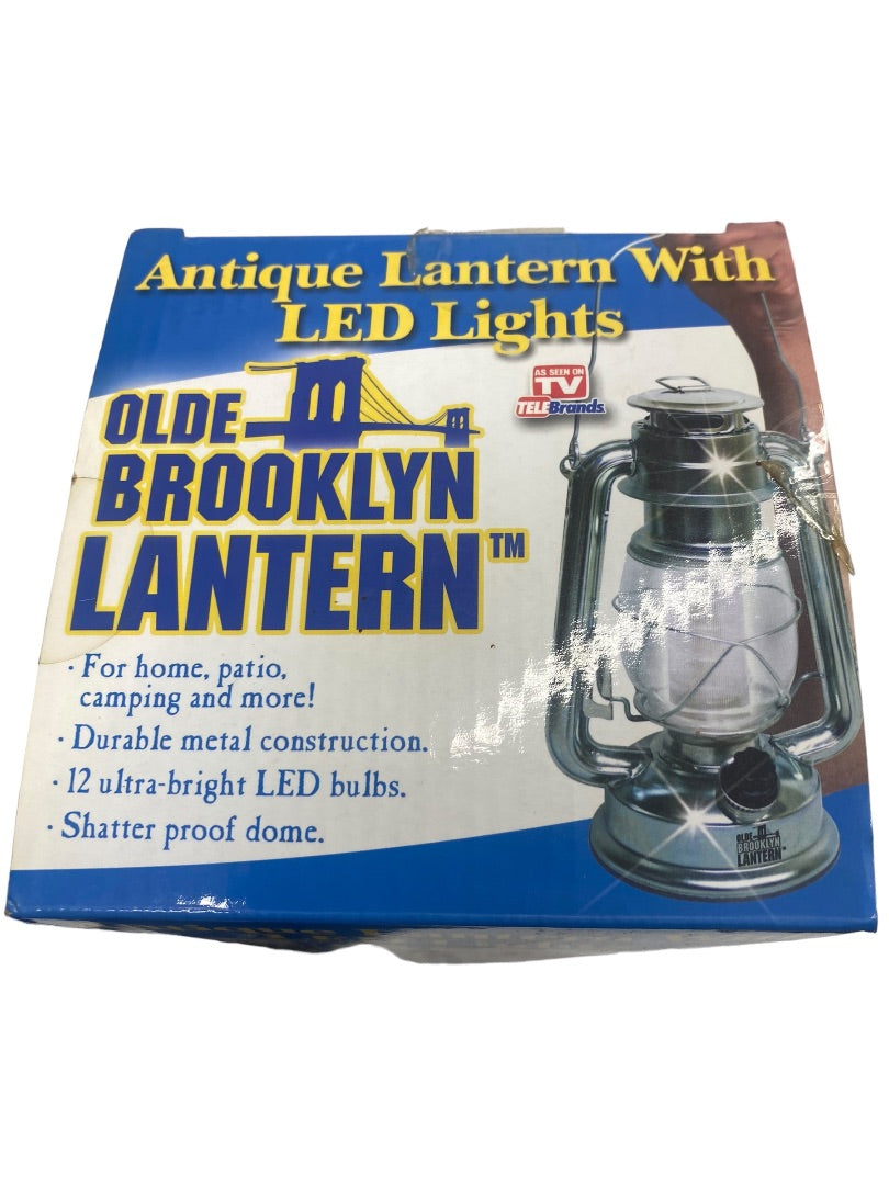 Olde Brooklyn Antique Lantern With LED Light as Seen on Tv