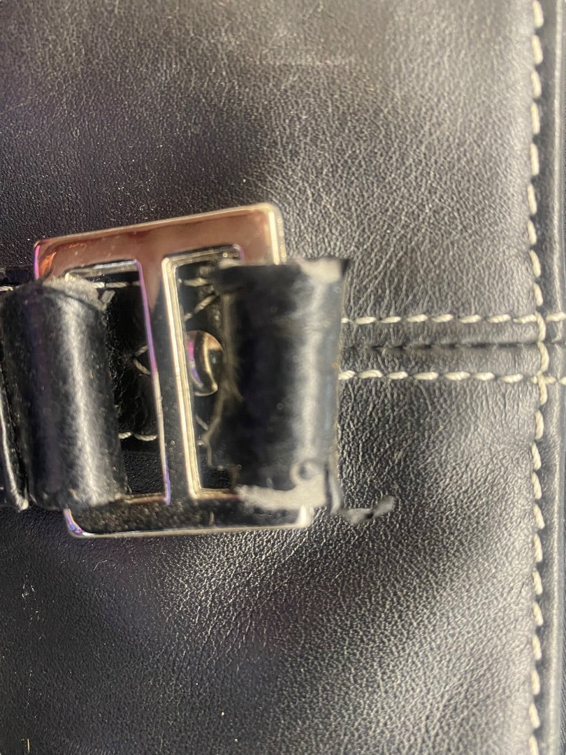 Mobile Edge Computer Laptop Bag Black Canvas/Leather