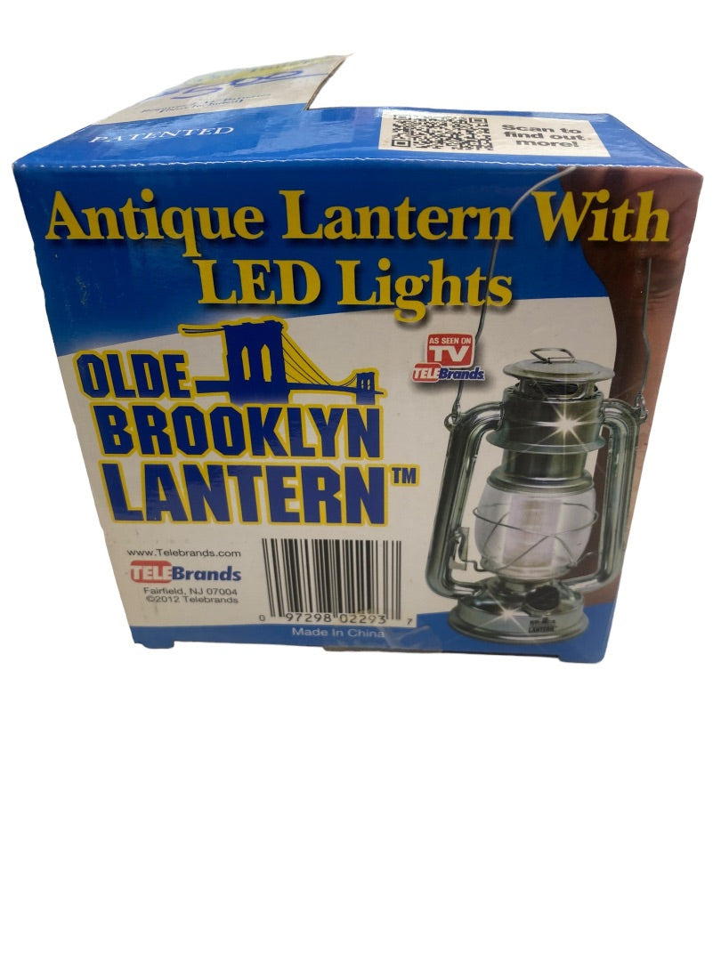Olde Brooklyn Antique Lantern With LED Light as Seen on Tv