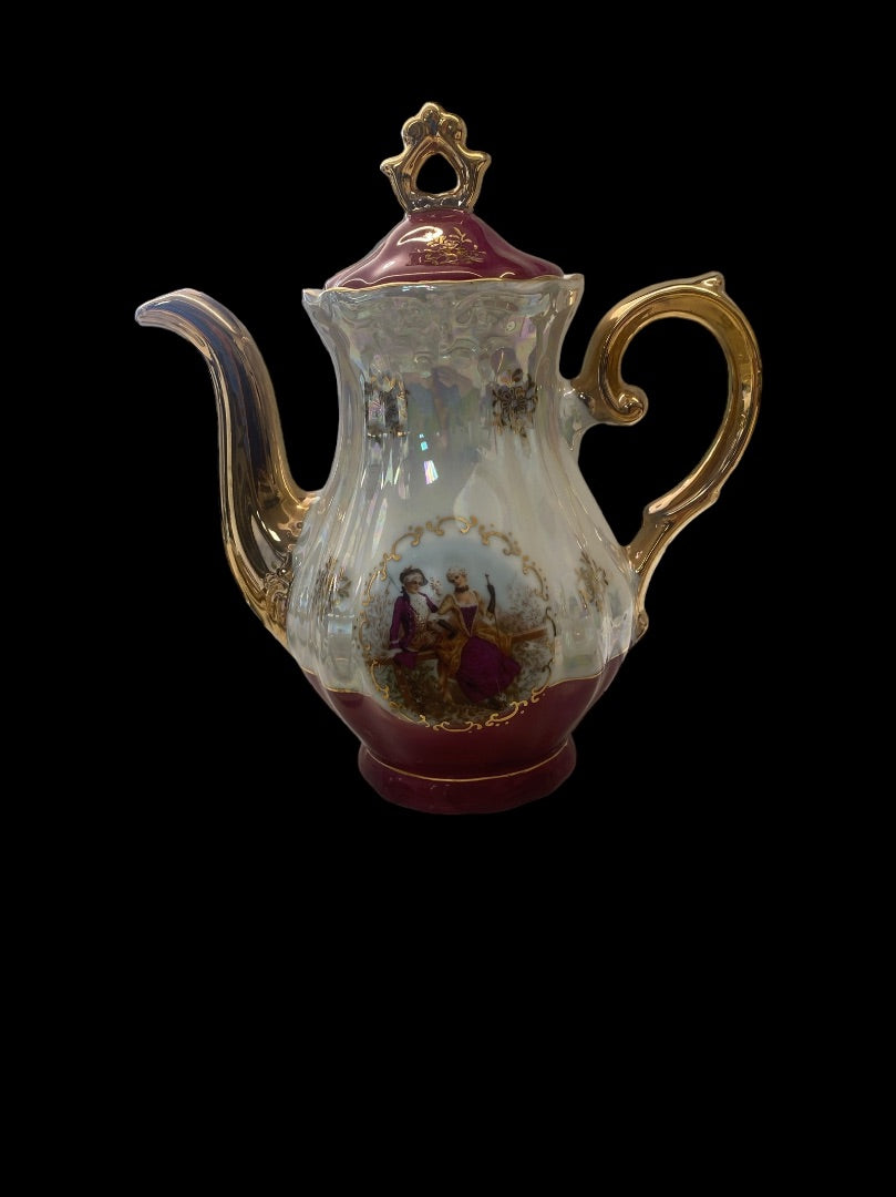 Empress By Haruta Japan Tea Set Gold Trim 15 Pieces