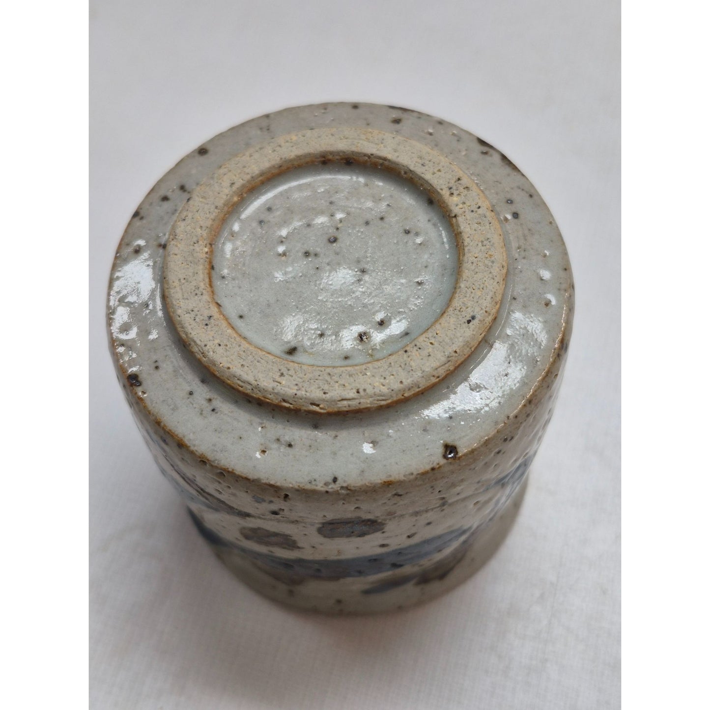 Vintage Japan Tea Set Flower Design Rattan Handle