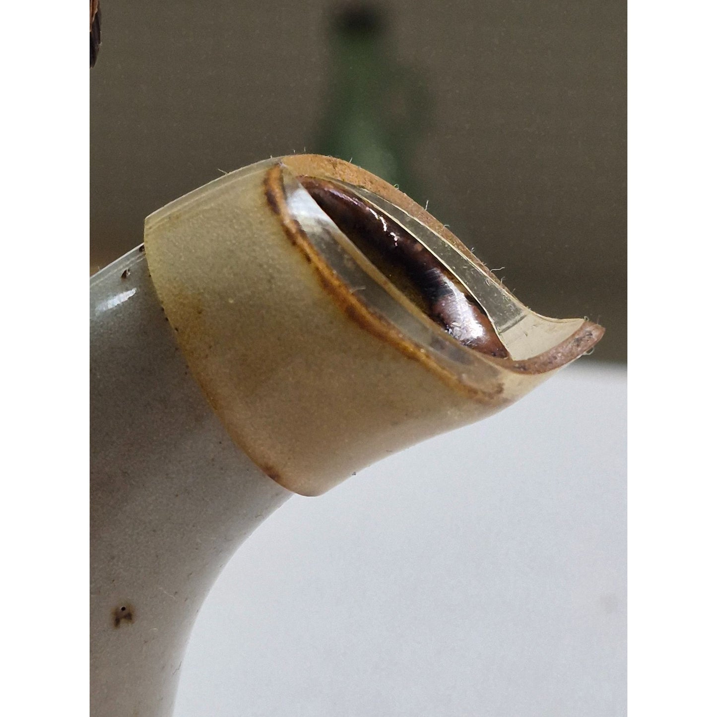 Vintage Japan Tea Set Flower Design Rattan Handle