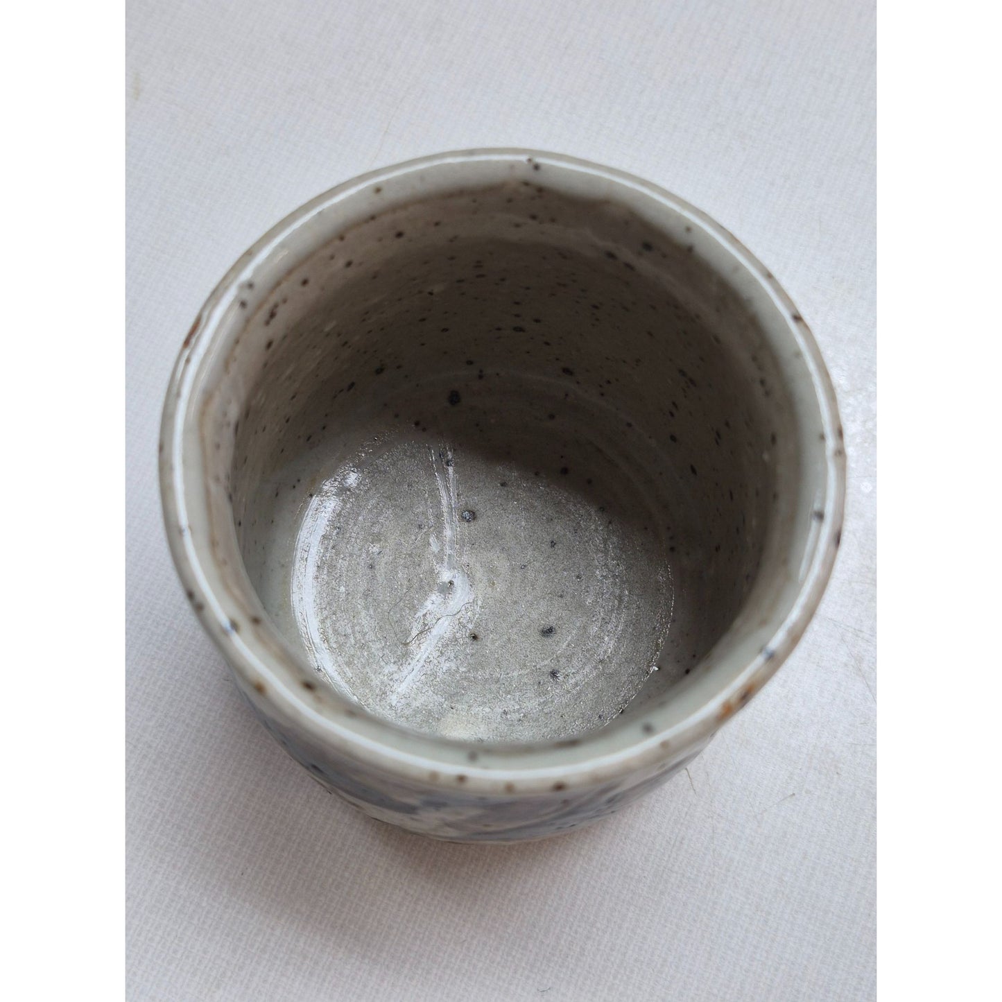 Vintage Japan Tea Set Flower Design Rattan Handle