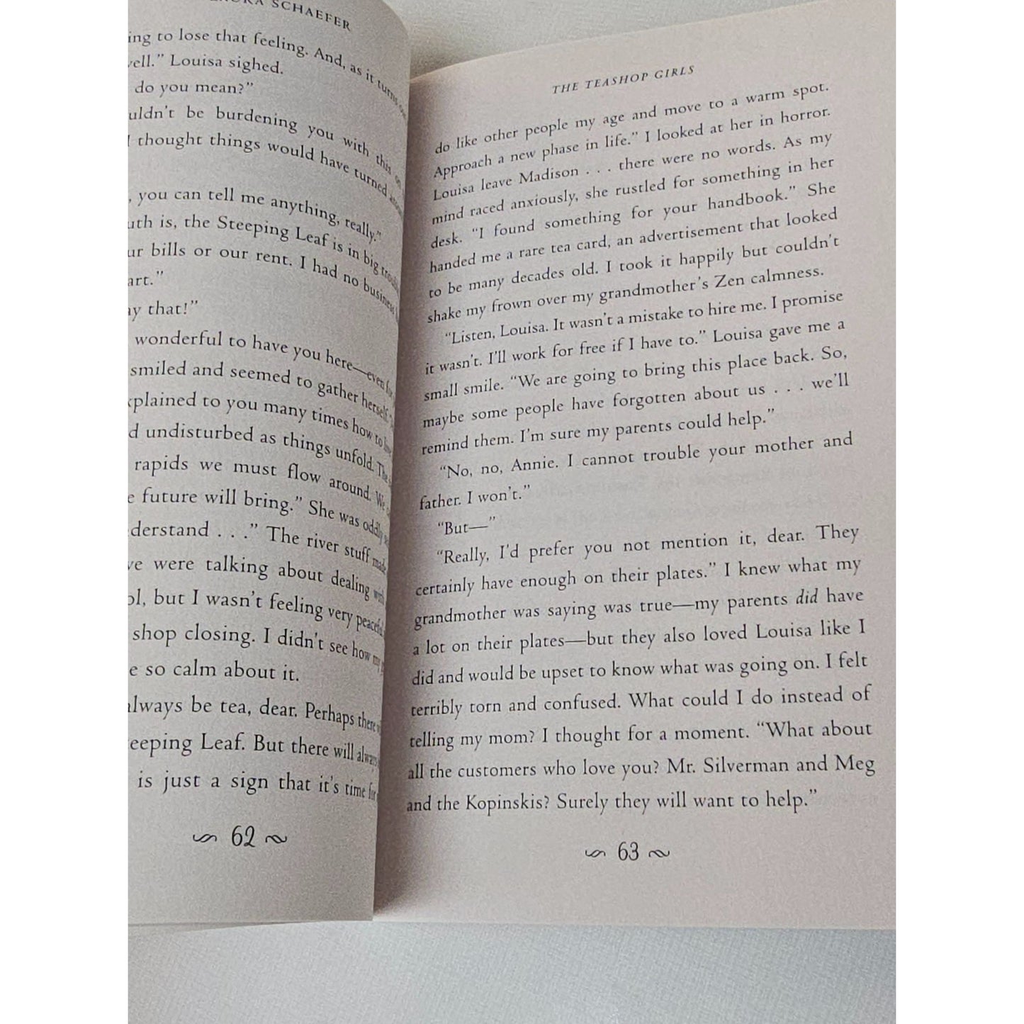 The Teashop Girls By Laura Schaefer Paperback