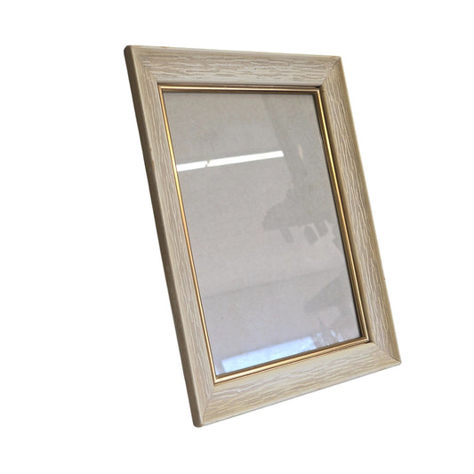 Elegant Wooden Picture Frame With Gold Trim