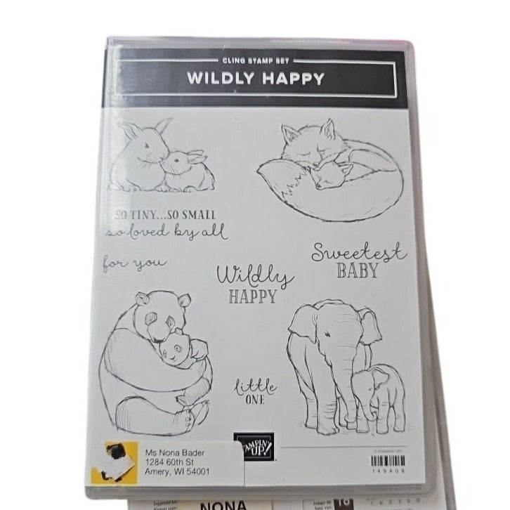 Stampin Up! Wildly Happy