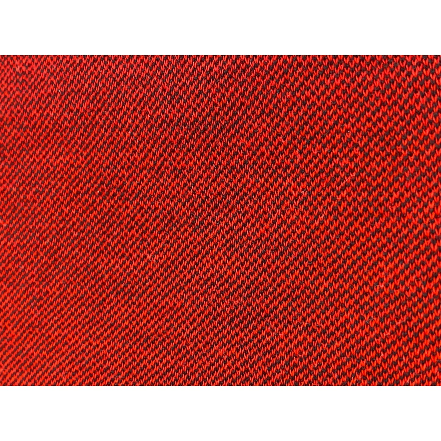 Vintage Woven Fabric Knit Red Material 67" W x 36" L