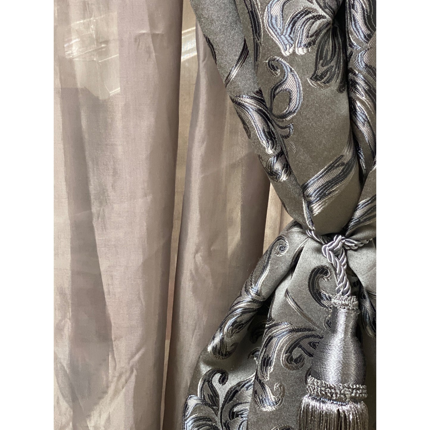 Elegant Curtain Set 84”x 53"