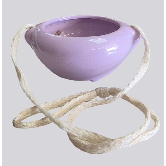 Ceramic Lavender Hanging Planter