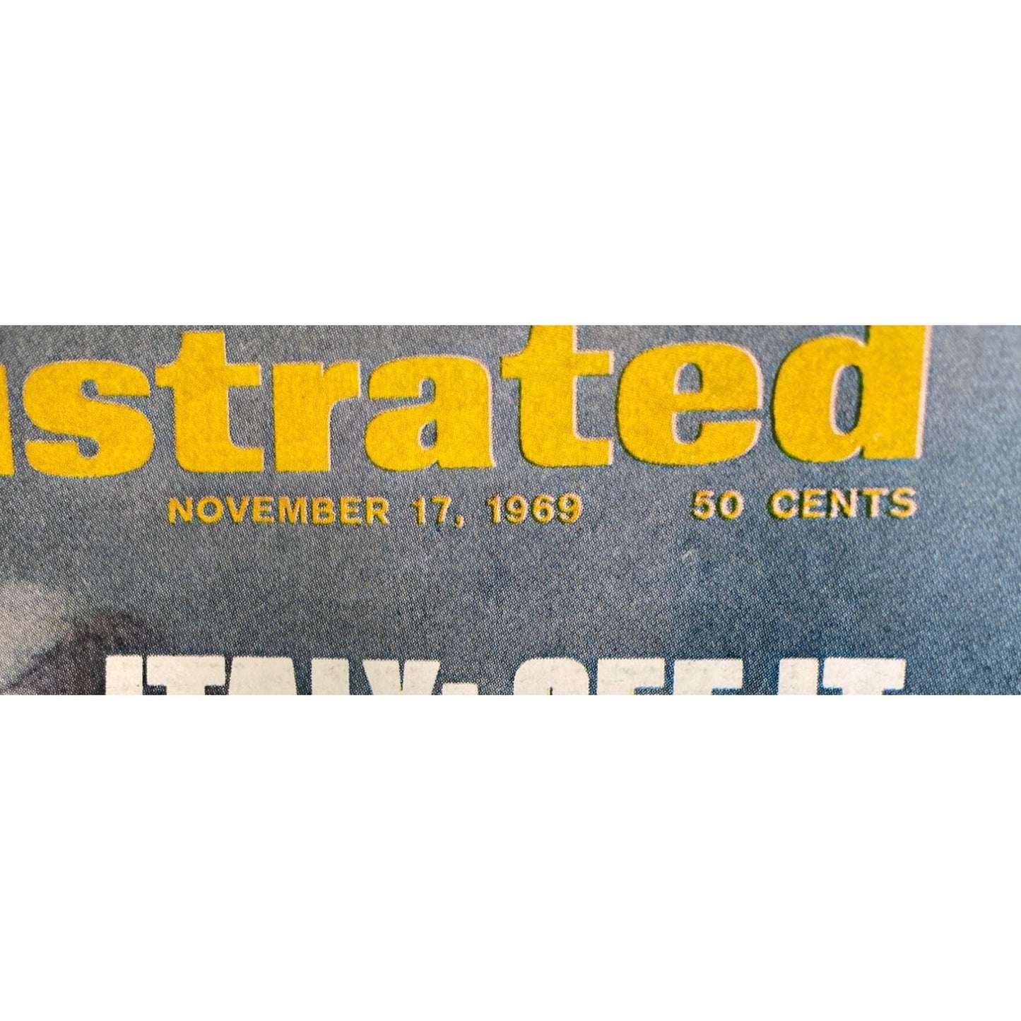 Vintage Sports Illustrated Magazine November 17 1969 Skiing Italy San Francisco Championship Retro