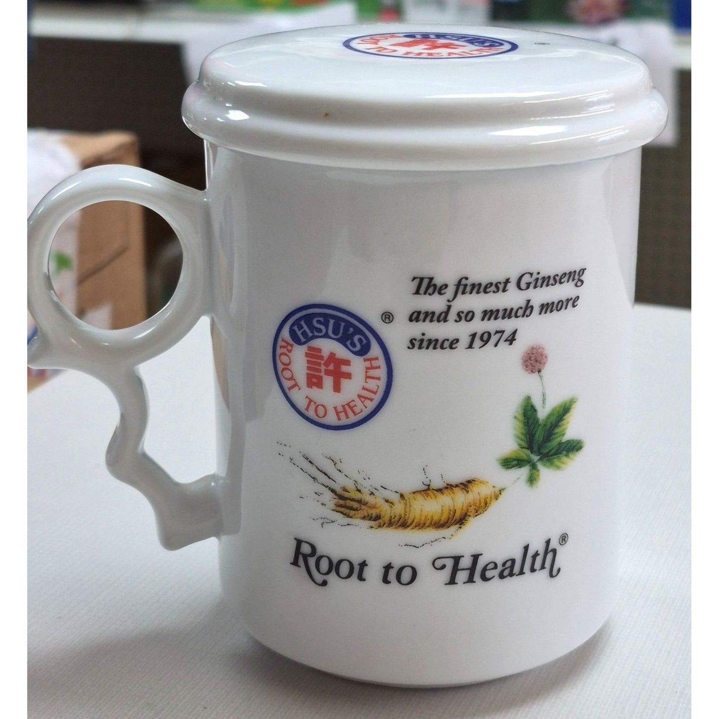 Ginseng Mug Lid & Strainer