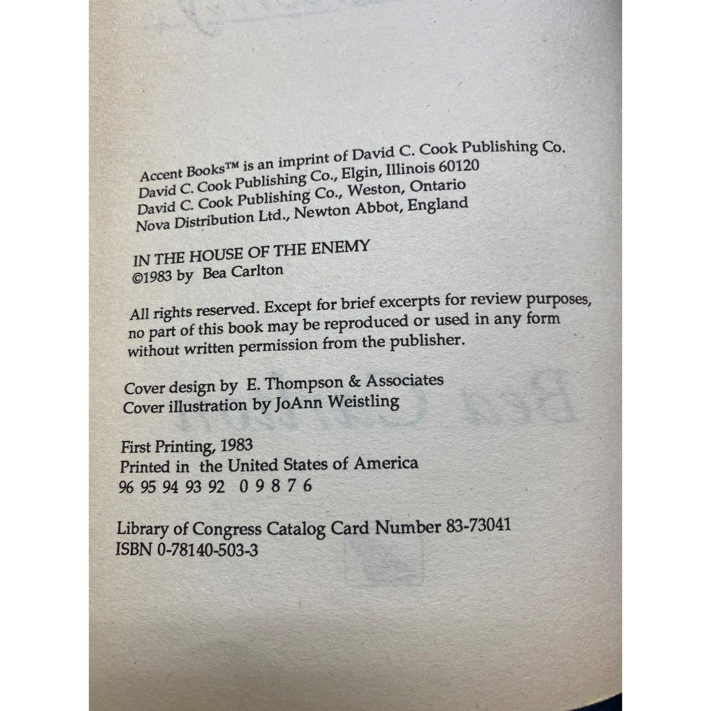 In The House Of The Enemy" & "MoonShell"