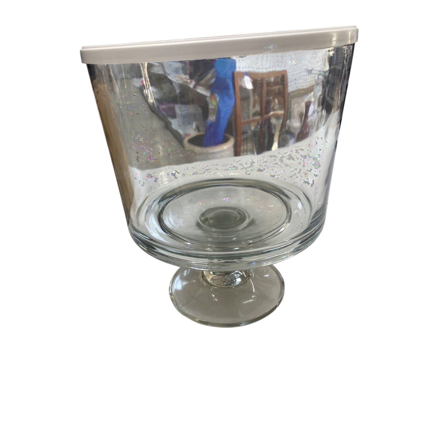 The Pampered Chef Trifle Bowl With Lid