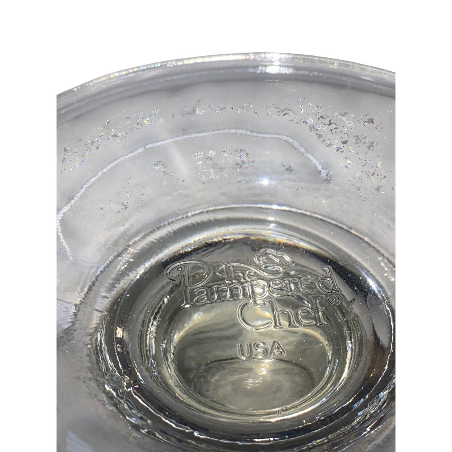 The Pampered Chef Trifle Bowl With Lid