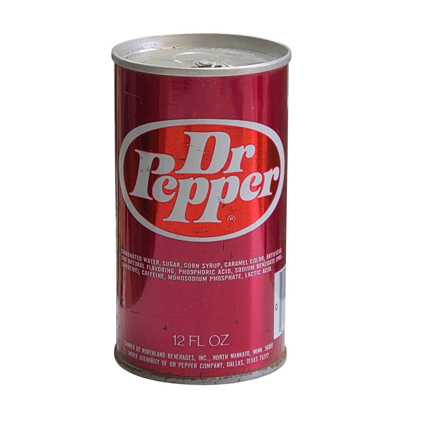 Vintage Dr Pepper 12 Fl Oz Steel Can