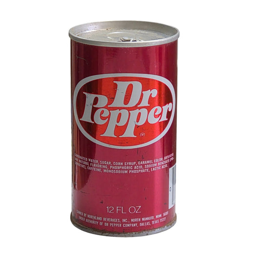 Vintage Dr Pepper 12 Fl Oz Steel Can