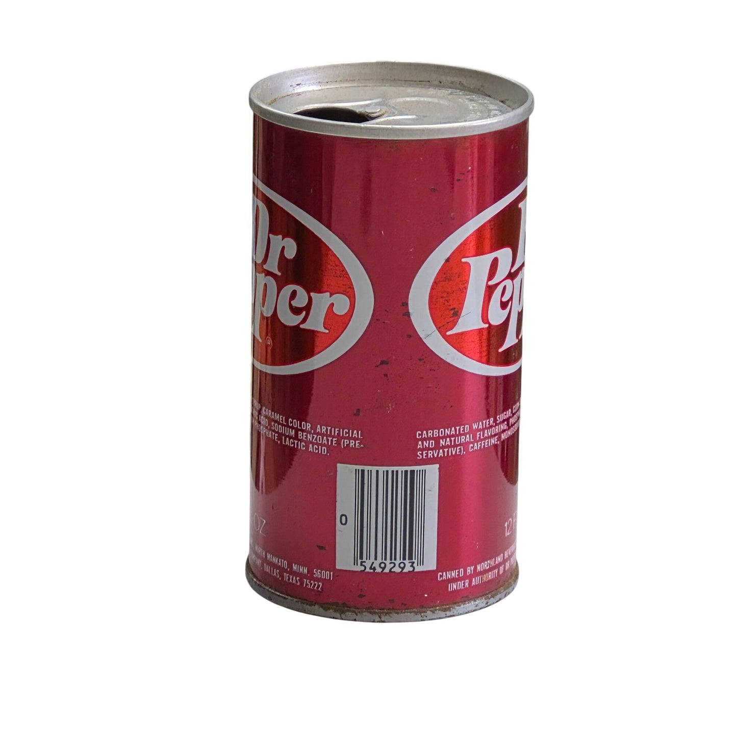 Vintage Dr Pepper 12 Fl Oz Steel Can