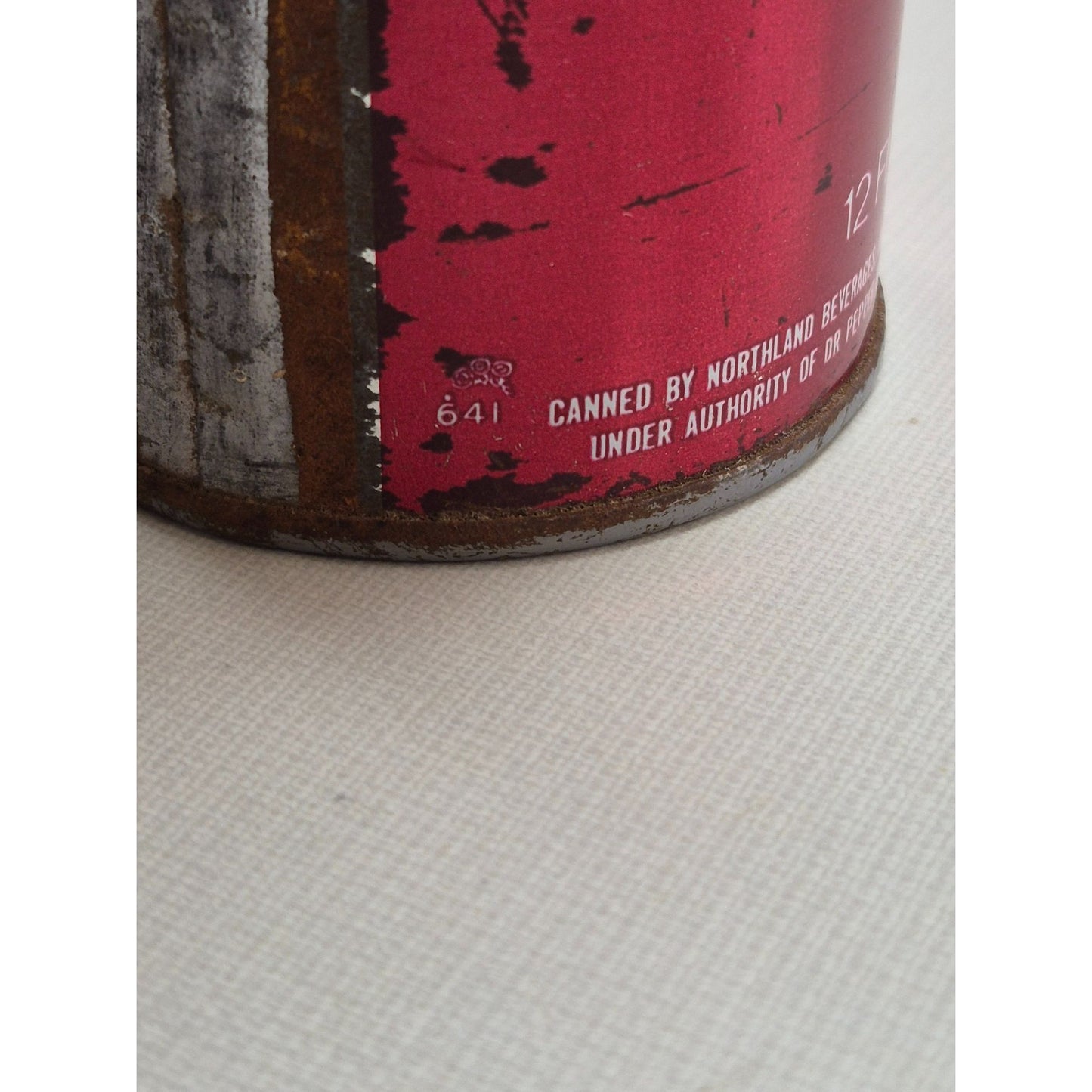 Vintage Dr Pepper 12 Fl Oz Steel Can