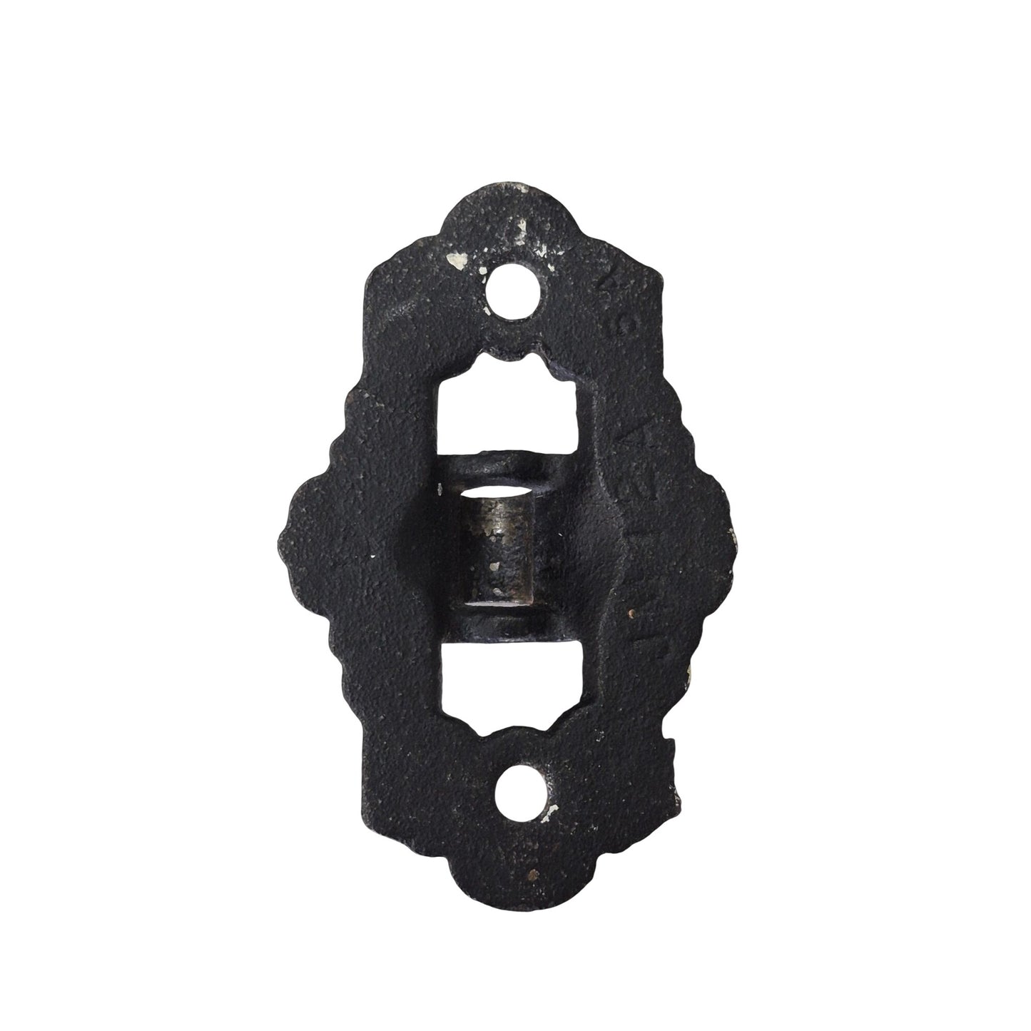 Antique Cast Iron Oil Lamp Holder Swing Arm