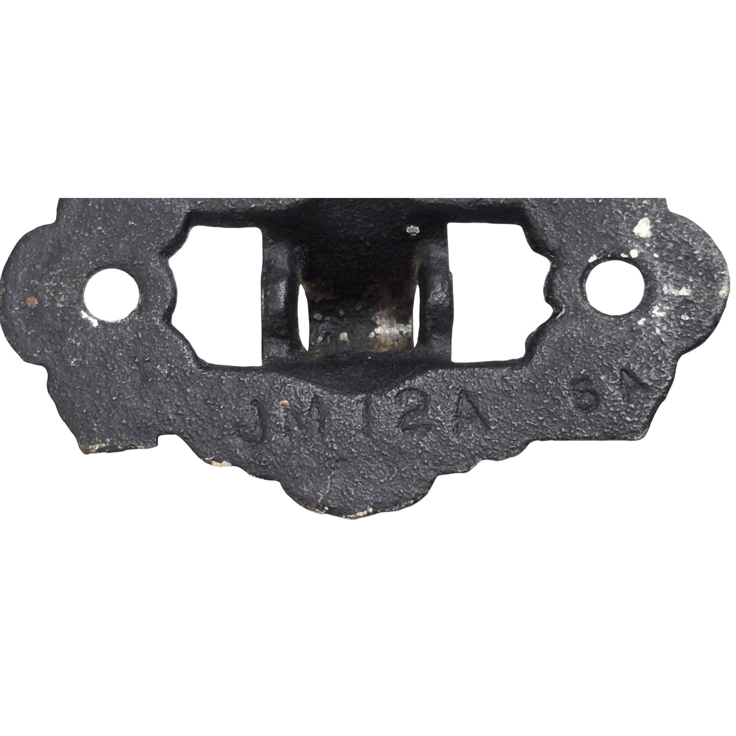 Antique Cast Iron Oil Lamp Holder Swing Arm