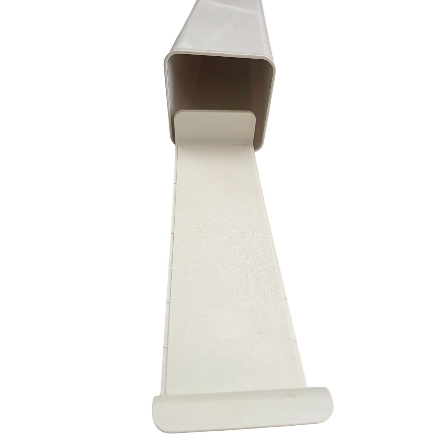 Tupperware Cracker Cheese Keeper Tall Square White Blue