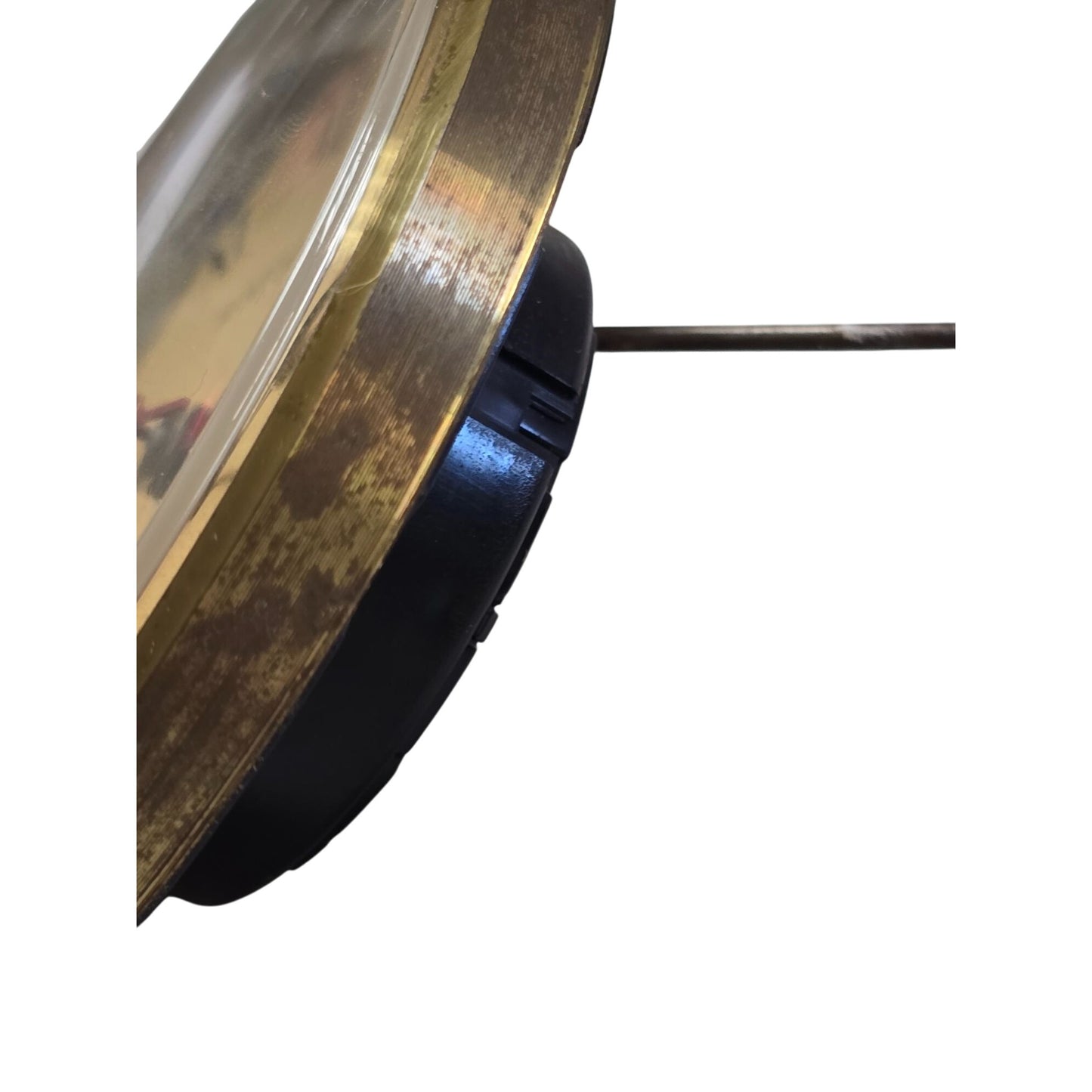 Hampton Quartz Table Clock Roman Numerals Gold & Black PARTS ONLY