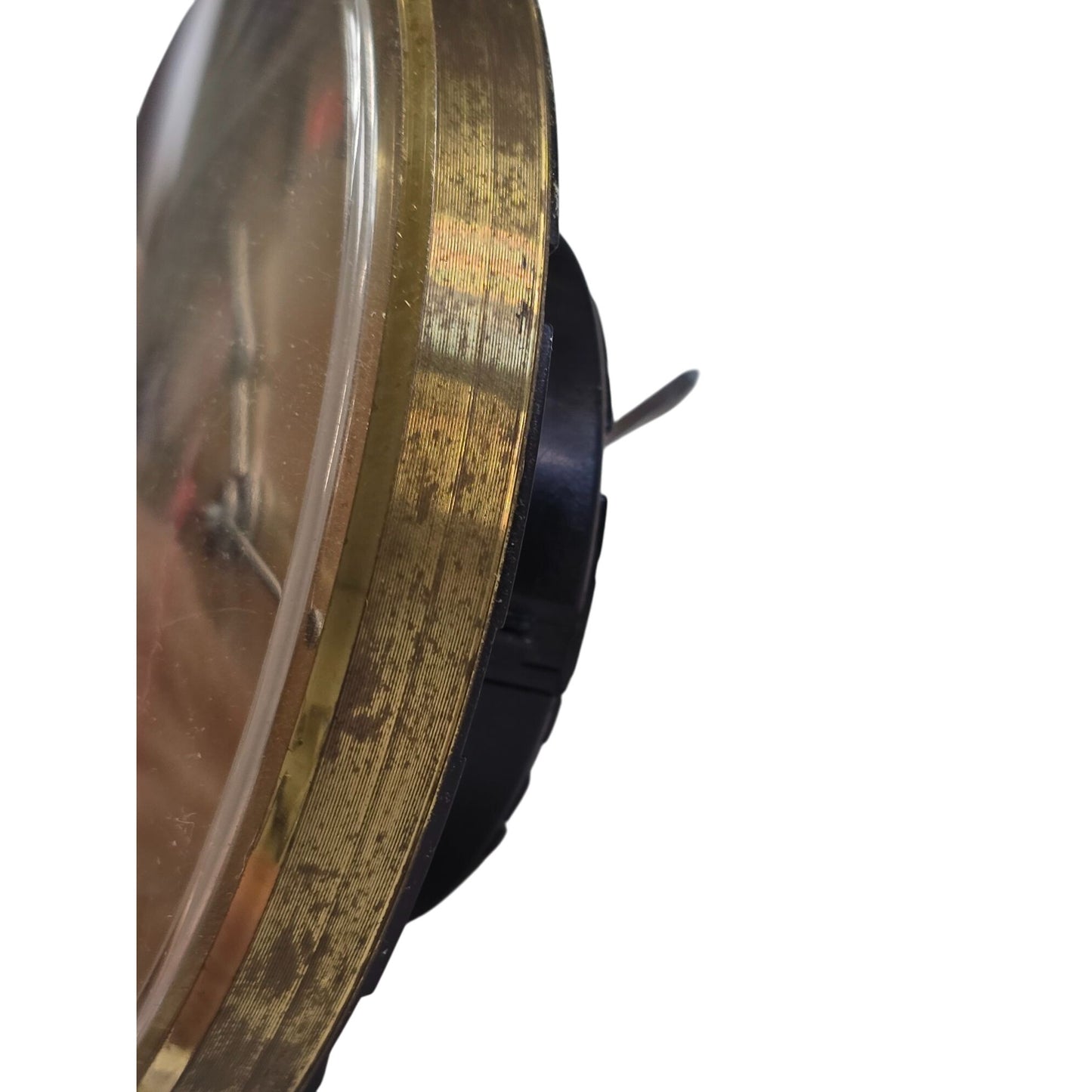 Hampton Quartz Table Clock Roman Numerals Gold & Black PARTS ONLY