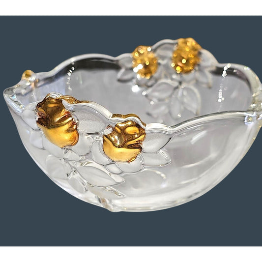 Mikasa Clear Glass Decorative 6"